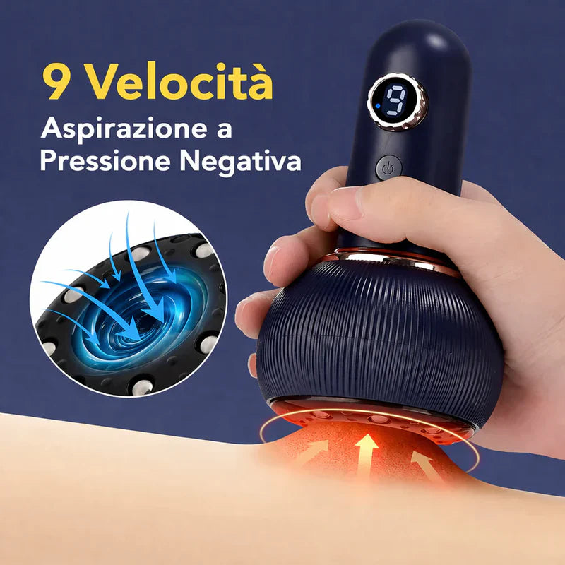 Massaggiatore Anticellulite a Coppettazione