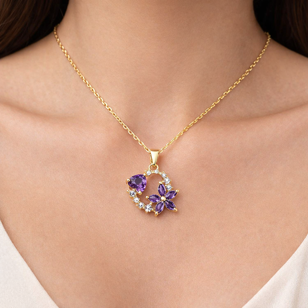 Blossom Heart Necklace