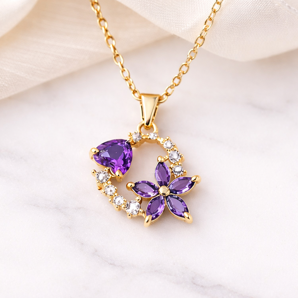 Blossom Heart Necklace
